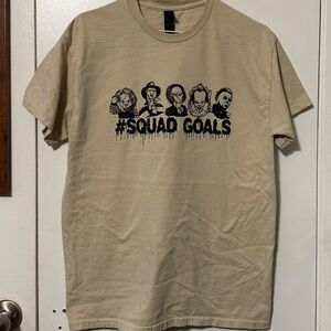 Halloween Squad Goals Shirt | Size Medium | 100% Cotton | NWOT